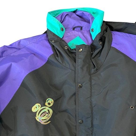 Disney Quest Vintage 90s Cast Member Coat Jacket  Original Prop Costume - Picture 5 of 13
